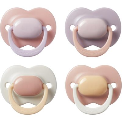 Tommee Tippee Ultimate Fit Soother, 6-18 Months, 4 Pack, Colour Blocked, Orthodo Tommee Tippee Ultimate Fit Soother, 6-18 Months, 4 Pack, Colour Blocked, Orthodo