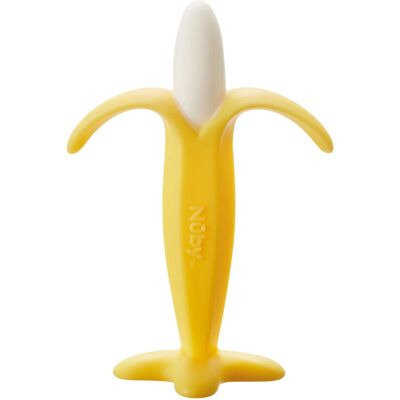 Nuby Banana Soothing Teether Easy Grip BPA-Free Suitable from 3 Months Plus, One Nuby Banana Soothing Teether Easy Grip BPA-Free Suitable from 3 Months Plus, One
