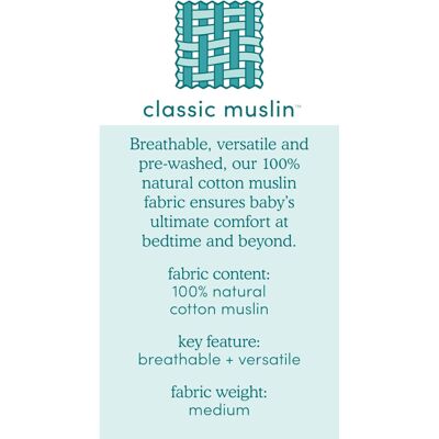 aden + anais essentials Baby Sleeping Bag, 100% Cotton Muslin, Wearable Swaddle aden + anais essentials Baby Sleeping Bag, 100% Cotton Muslin, Wearable Swaddle