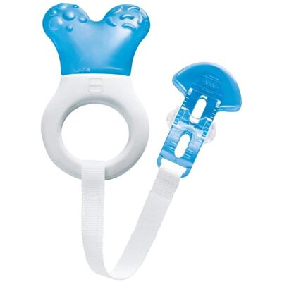 MAM Mini Cooler & Clip Teething Toy with Water-Filled Cooling Element Suitab MAM Mini Cooler & Clip Teething Toy with Water-Filled Cooling Element Suitab