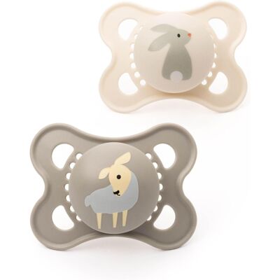 MAM Original Soothers 0-6 Months 2 Pack Comes in Dummy Steriliser Case S MAM Original Soothers 0-6 Months 2 Pack Comes in Dummy Steriliser Case S