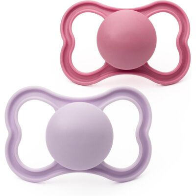 MAM Air Soothers 6-18 Months 2 Pack Orthodontic Design Comes in Dummy Ster MAM Air Soothers 6-18 Months 2 Pack Orthodontic Design Comes in Dummy Ster
