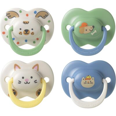 Tommee Tippee Ultimate Fit Soother, 18-36 Months, 4 Pack, Orthodontic Dummy for Tommee Tippee Ultimate Fit Soother, 18-36 Months, 4 Pack, Orthodontic Dummy for