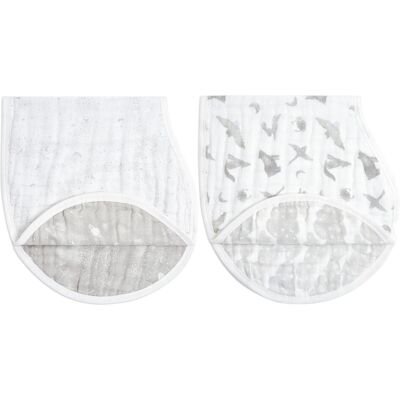 aden + anais Burpy Baby Bib, 100% organic cotton muslin Muslin, 4 Layer Multi Us aden + anais Burpy Baby Bib, 100% organic cotton muslin Muslin, 4 Layer Multi Us