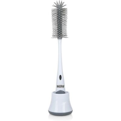 Nuby Newborn Baby Bottle Cleaning Brush ? Dual Bottle and Teat Cleaning Brush wi Nuby Newborn Baby Bottle Cleaning Brush ? Dual Bottle and Teat Cleaning Brush wi