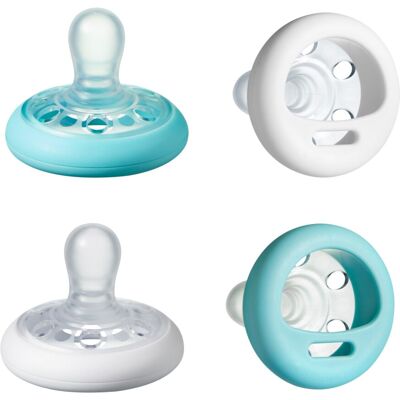 Tommee Tippee Breast-Like Pacifier, Skin-Like Texture, Symmetrical Design, BPA-F Tommee Tippee Breast-Like Pacifier, Skin-Like Texture, Symmetrical Design, BPA-F