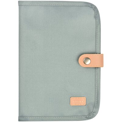 BEABA Béaba Health Book Cover, Geneva, 2 Inside Pockets, Press Stud, Waterproof Fabric BEABA Béaba Health Book Cover, Geneva, 2 Inside Pockets, Press Stud, Waterproof Fabric