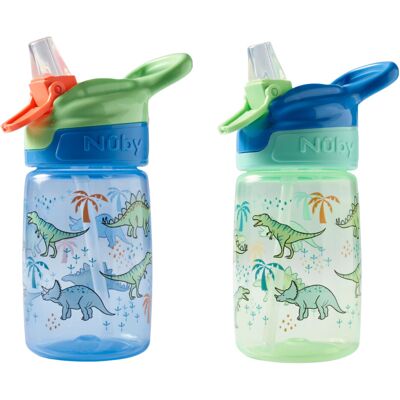 Nuby Incredible Gulp Water Bottle - No Spill Active Toddler Sippy Cup 360ml / Nuby Incredible Gulp Water Bottle - No Spill Active Toddler Sippy Cup 360ml /