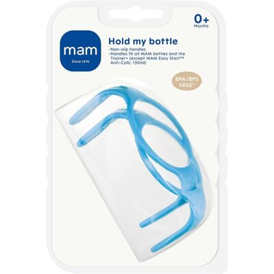 MAM Hold My Bottle Handles 2 Pack Compatible with Wide Range of MAM MAM Hold My Bottle Handles 2 Pack Compatible with Wide Range of MAM