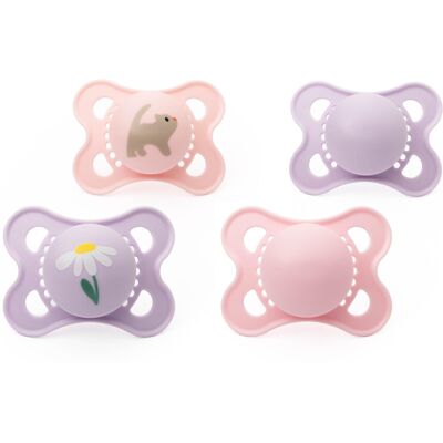MAM Original Soothers 0-6 Months 4 Pack Sustainable Materials Baby Acces MAM Original Soothers 0-6 Months 4 Pack Sustainable Materials Baby Acces