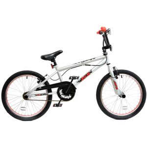 (Silver / Red) XN BMX Freestyle 20" Wheel Kids Bike 2 Colours (Silver / Red) XN BMX Freestyle 20" Wheel Kids Bike 2 Colours