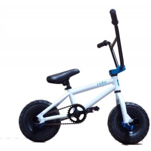 New Limited Edition 1080 Kids Stunt Freestyle Mini BMX Bike White & Blue New Limited Edition 1080 Kids Stunt Freestyle Mini BMX Bike White & Blue