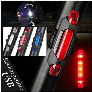 Ranpo (Red) LED Bike Tail Light Bicycle Rear Warning Signal Lamp Ranpo (Red) LED Bike Tail Light Bicycle Rear Warning Signal Lamp