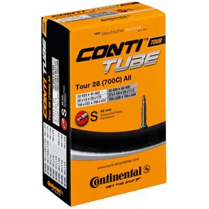 (26 X 1.3-1.7 Inch, Black) Continental Tour 42 MM Presta Valve Inner Tube (26 X 1.3-1.7 Inch, Black) Continental Tour 42 MM Presta Valve Inner Tube