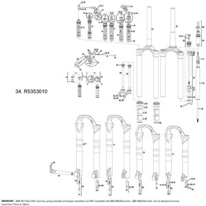 RockShox Seal Head Assy - Rebound Damper Moco Reba / Sid A 09-15 RockShox Seal Head Assy - Rebound Damper Moco Reba / Sid A 09-15