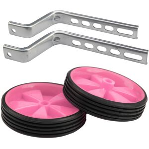Unbranded (Pink) 12-20 Inch Universal Bicycle Stabilisers Unbranded (Pink) 12-20 Inch Universal Bicycle Stabilisers