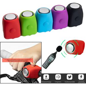 Ranpo (Red) 120db Waterproof Bicycle Bell MTB Cycling Bike Electric Horn Portable Ranpo (Red) 120db Waterproof Bicycle Bell MTB Cycling Bike Electric Horn Portable