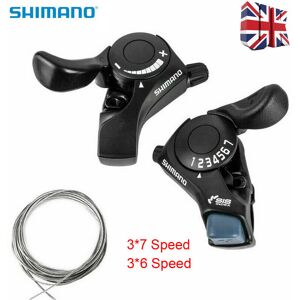 (Left 3 and Right 6 Speed) Shimano SL-TX30 Shifters 18/21 Speed Levers Set UK (Left 3 and Right 6 Speed) Shimano SL-TX30 Shifters 18/21 Speed Levers Set UK