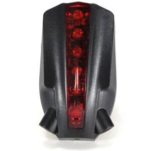 Unbranded 2 Laser+5 LED Logo Projection MTB Cycling Bicycle Safety Warning Light Bike Tail Unbranded 2 Laser+5 LED Logo Projection MTB Cycling Bicycle Safety Warning Light Bike Tail