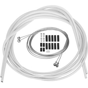 GreenZech (White) Front & Rear Brake Gear Cable Kit Inner Outer MTB Mountain Bike Bicycle GreenZech (White) Front & Rear Brake Gear Cable Kit Inner Outer MTB Mountain Bike Bicycle