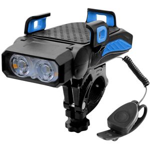 GreenZech (Blue, Double Light) 4-in-1 Bicycle Light 5 Gear USB Rechargeable Bike Highlight GreenZech (Blue, Double Light) 4-in-1 Bicycle Light 5 Gear USB Rechargeable Bike Highlight
