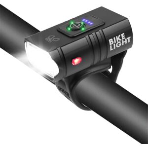 GreenZech 2xT6 LED 800Lm Bike Headlight 1000mAh Super Bright 6 Modes Adjustable USB Rechar GreenZech 2xT6 LED 800Lm Bike Headlight 1000mAh Super Bright 6 Modes Adjustable USB Rechar