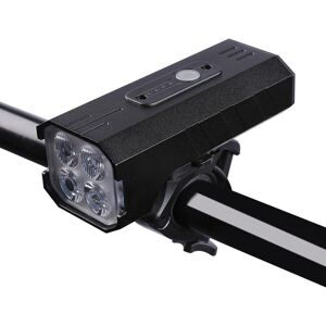 GreenZech 4 T6 LED Bike Front Light USB Rechargeable Aluminum Alloy 7 Modes Bike Headlight GreenZech 4 T6 LED Bike Front Light USB Rechargeable Aluminum Alloy 7 Modes Bike Headlight