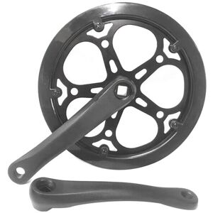 Unbranded 52T 170mm Folding Bike Crankset - Aluminum Alloy, Black Replacement/Upgrade fo Unbranded 52T 170mm Folding Bike Crankset - Aluminum Alloy, Black Replacement/Upgrade fo