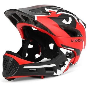 Unbranded (Red) Kids Detachable Full Face Bike Helmet Children's Sports Child Cycling Mtb Unbranded (Red) Kids Detachable Full Face Bike Helmet Children's Sports Child Cycling Mtb