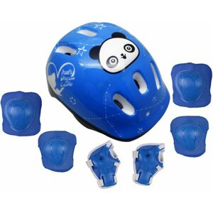 FLEMYE ( Blue) Boys & Girls Kids 7Pcs/Set Skate Cycling Bike Safety Helmet Knee FLEMYE ( Blue) Boys & Girls Kids 7Pcs/Set Skate Cycling Bike Safety Helmet Knee