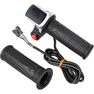 Unbranded Universal 36V Electric Bicycle Throttle LCD Grip with OFF Cutoff, 22mm Clamp, 1. Unbranded Universal 36V Electric Bicycle Throttle LCD Grip with OFF Cutoff, 22mm Clamp, 1.