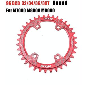 Unbranded (32T, 96bcd round red) Deckas 96bcd Chainring Mtb Mountain Bike Bicycle Chain Ri Unbranded (32T, 96bcd round red) Deckas 96bcd Chainring Mtb Mountain Bike Bicycle Chain Ri