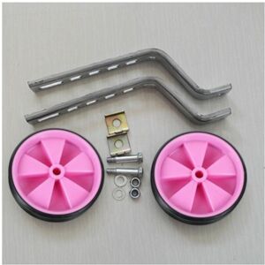 Unbranded (Pink) Bicycle Children Stabilisers Training Plastic Wheels Accessories Set Prac Unbranded (Pink) Bicycle Children Stabilisers Training Plastic Wheels Accessories Set Prac