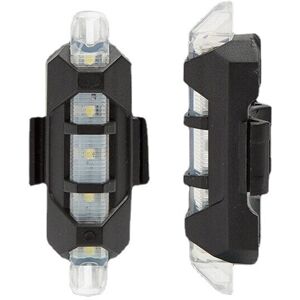 GreenZech (White) Bike Bicycle Light LED Rechargeable Tail Light USB Rear Tail Warning Saf GreenZech (White) Bike Bicycle Light LED Rechargeable Tail Light USB Rear Tail Warning Saf