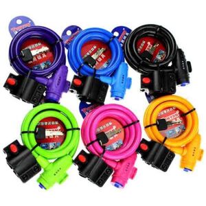 GreenZech (Orange) Universal Coil Cable Bike Cycle Bicycle Security Lock GreenZech (Orange) Universal Coil Cable Bike Cycle Bicycle Security Lock