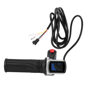 χωρίς εμπορικό σήμα 48V Electric Bicycle Scooter Speed Throttle Grip LCD Display χωρίς εμπορικό σήμα 48V Electric Bicycle Scooter Speed Throttle Grip LCD Display
