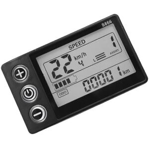 Unbranded 24v 36v 48v 60v S866 Controller Panel Dashboard Waterproof 6pin Electric Bike Lc Unbranded 24v 36v 48v 60v S866 Controller Panel Dashboard Waterproof 6pin Electric Bike Lc