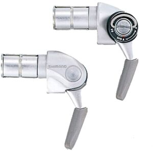 Shimano SL-BS77 Dura Ace Double/Triple Bar End Shifters (9-Speed) Shimano SL-BS77 Dura Ace Double/Triple Bar End Shifters (9-Speed)