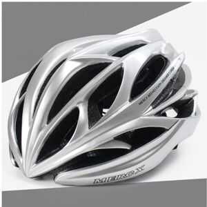 Unbranded (M 54-58cm, Silver) Ultralight Cycling Helmet for Men and Women, MTB Road Bike H Unbranded (M 54-58cm, Silver) Ultralight Cycling Helmet for Men and Women, MTB Road Bike H