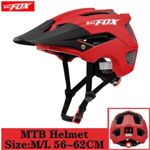 Unbranded (5002-Red-Black) Helmet cycling MTB bicycle helmet integrally-molded Mountain bi Unbranded (5002-Red-Black) Helmet cycling MTB bicycle helmet integrally-molded Mountain bi