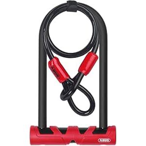ABUS Ultimate 420 U-lock + USH holder + Cobra 10/120 security cable - Bike lock ABUS Ultimate 420 U-lock + USH holder + Cobra 10/120 security cable - Bike lock