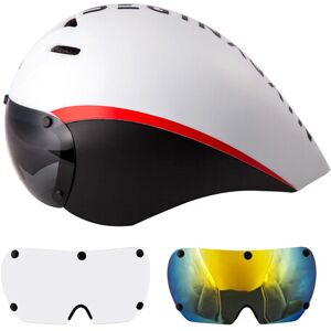 Maxpower (White 3 lens) Aero Goggles Bicycle Helmet TT Triathlon Road Bike Helmets Timet Maxpower (White 3 lens) Aero Goggles Bicycle Helmet TT Triathlon Road Bike Helmets Timet