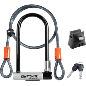 Kryptonite Kryptolok Standard Bicycle U-Lock w/4-foot Flex Cable Kryptonite Kryptolok Standard Bicycle U-Lock w/4-foot Flex Cable
