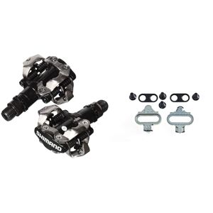 SHIMANO PDM520 Clipless SPD Bicycle Cycling Pedals BLACK With Cleats & SH56 MTB SHIMANO PDM520 Clipless SPD Bicycle Cycling Pedals BLACK With Cleats & SH56 MTB