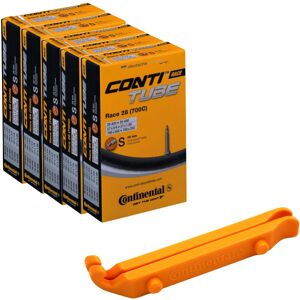 Continental Bicycle Tubes Race 28 700x20-25 S42 Presta Valve 42mm Bike Tube - Va Continental Bicycle Tubes Race 28 700x20-25 S42 Presta Valve 42mm Bike Tube - Va