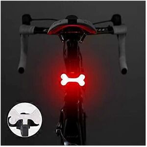 Unbranded (As show, One size) Bicycle bone shaped tail lights LED tail lights turn signal Unbranded (As show, One size) Bicycle bone shaped tail lights LED tail lights turn signal