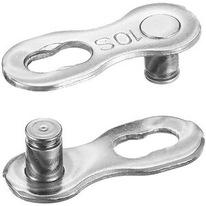 Unbranded (As show, One size) 1pairs Bicycle Missing Link 10 Speed Chain Reusable Silver S Unbranded (As show, One size) 1pairs Bicycle Missing Link 10 Speed Chain Reusable Silver S