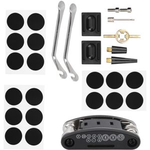 Unbranded Bike Tyre Repair Kit Portable Bag Tire Lever 16 in 1 Multifunction Bicycle Tool Unbranded Bike Tyre Repair Kit Portable Bag Tire Lever 16 in 1 Multifunction Bicycle Tool