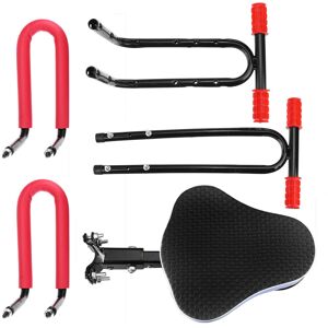 GreenZech (Black) Removable Kids Bicycle Saddle Steel Tube Safety Seat Frame Electric Bike GreenZech (Black) Removable Kids Bicycle Saddle Steel Tube Safety Seat Frame Electric Bike