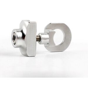 GreenZech (Silver) Aluminum Alloy Bike Bicycle Cycling Chain Tensioner Adjuster Fastener T GreenZech (Silver) Aluminum Alloy Bike Bicycle Cycling Chain Tensioner Adjuster Fastener T